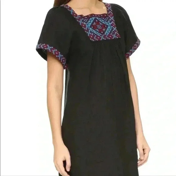 Madewell Wander Multicolor Embroidered Dress Size XXS—A2 - Picture 2 of 8